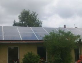 7,35 kWp teljesítményű napelemes rendszer Gödöllőn