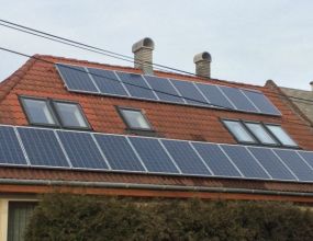 4,75 kWp csúcsteljesítmény a bővítés után