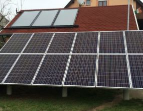 3 kWp napelemes rendszer telepítése Mihályfán